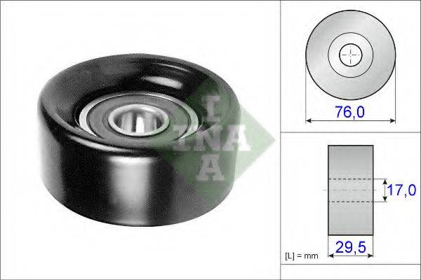 INA 532049210 Паразитний / провідний ролик, полікліновий ремінь