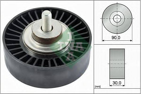 INA 532075210 Паразитний / провідний ролик, полікліновий ремінь
