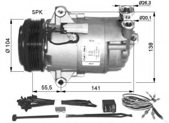 NRF 32426G Компресор, кондиціонер