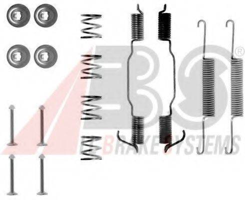 A.B.S. 0501Q Комплектуючі, гальмівна колодка