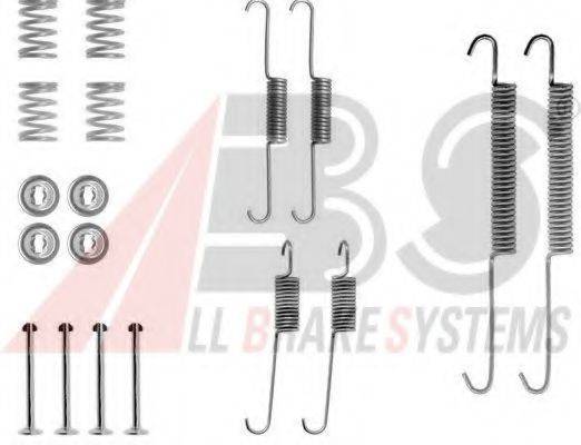 A.B.S. 0613Q Комплектуючі, гальмівна колодка