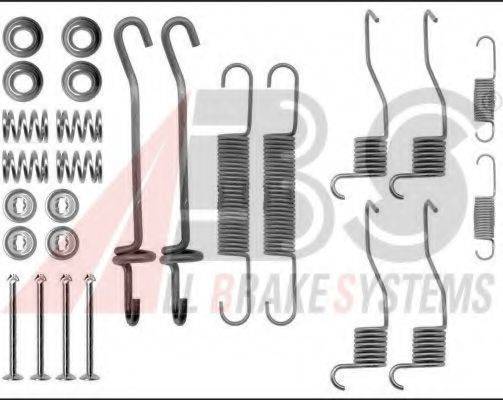 A.B.S. 0639Q Комплектуючі, гальмівна колодка