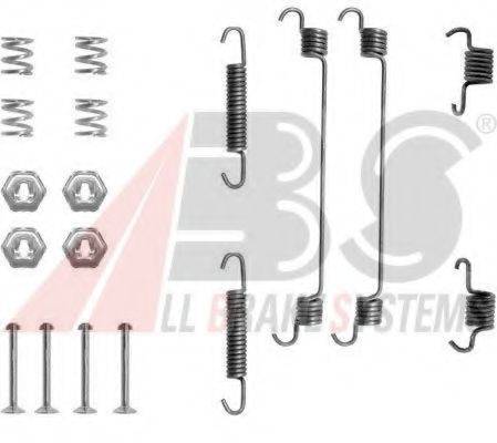 A.B.S. 0657Q Комплектуючі, гальмівна колодка