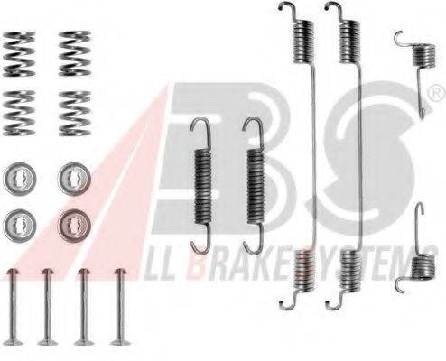 A.B.S. 0682Q Комплектуючі, гальмівна колодка