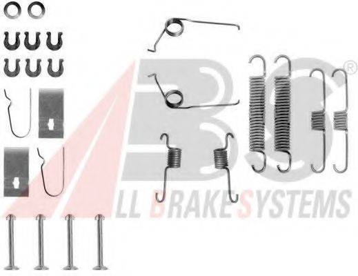 A.B.S. 0693Q Комплектуючі, гальмівна колодка