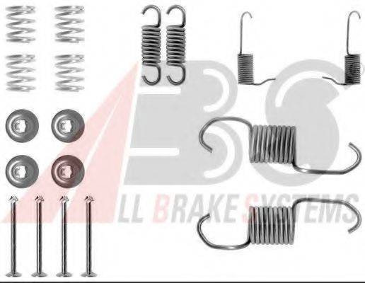 A.B.S. 0696Q Комплектуючі, гальмівна колодка