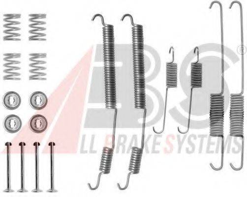 A.B.S. 0755Q Комплектуючі, гальмівна колодка