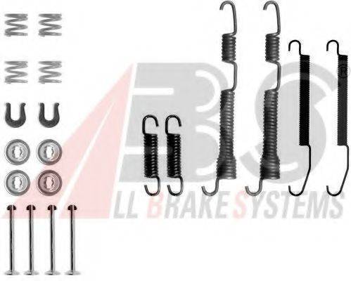 A.B.S. 0761Q Комплектуючі, гальмівна колодка
