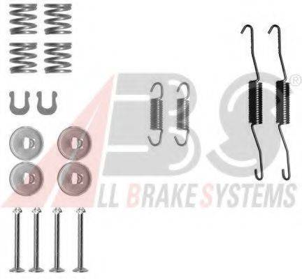 A.B.S. 0778Q Комплектуючі, гальмівна колодка