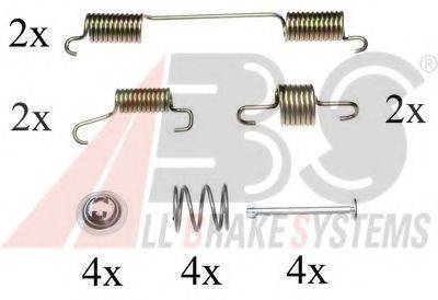 A.B.S. 0828Q Комплектуючі, стоянкова гальмівна система