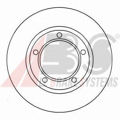 A.B.S. 15615 гальмівний диск