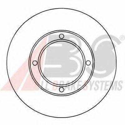 A.B.S. 15658 гальмівний диск