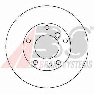 A.B.S. 15867OE гальмівний диск