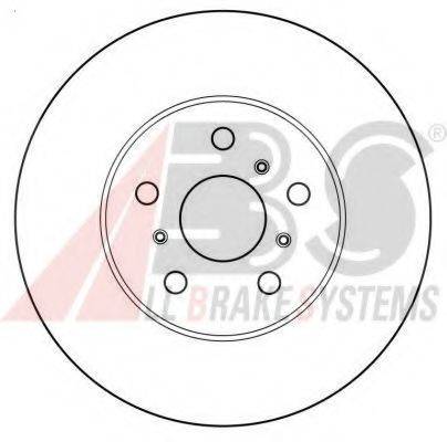 A.B.S. 15897 гальмівний диск