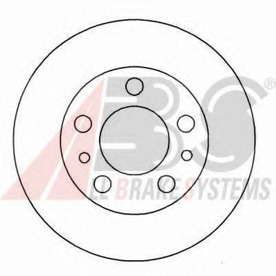 A.B.S. 15916 гальмівний диск