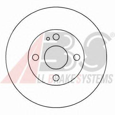 A.B.S. 16087OE гальмівний диск