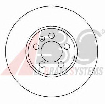 A.B.S. 16265 гальмівний диск