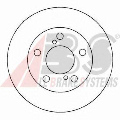 A.B.S. 16552OE гальмівний диск