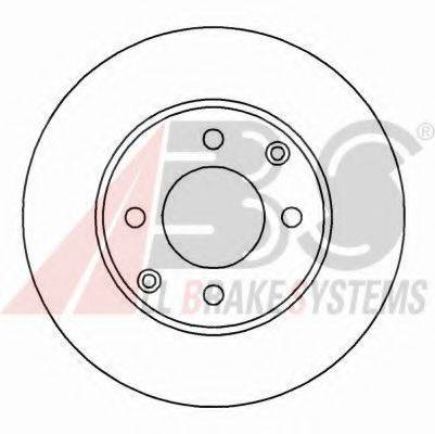 A.B.S. 16920OE гальмівний диск