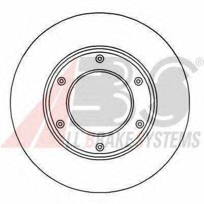 A.B.S. 16941 гальмівний диск