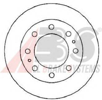 A.B.S. 17290 гальмівний диск