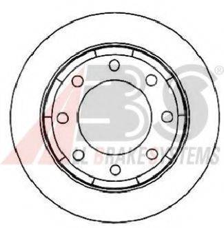 A.B.S. 17291 гальмівний диск