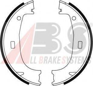 A.B.S. 8950 Комплект гальмівних колодок, стоянкова гальмівна система