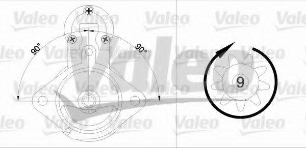 VALEO 436040 Стартер