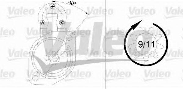 VALEO 436041 Стартер