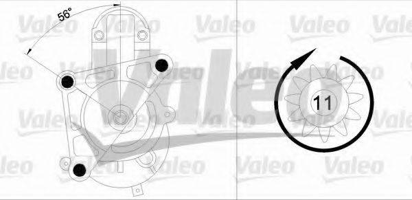 VALEO 102271 Стартер