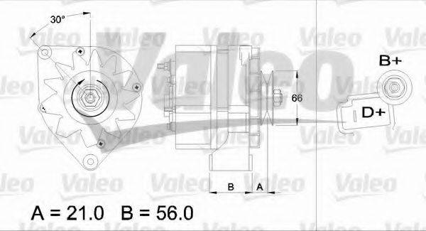 VALEO 436135 Генератор