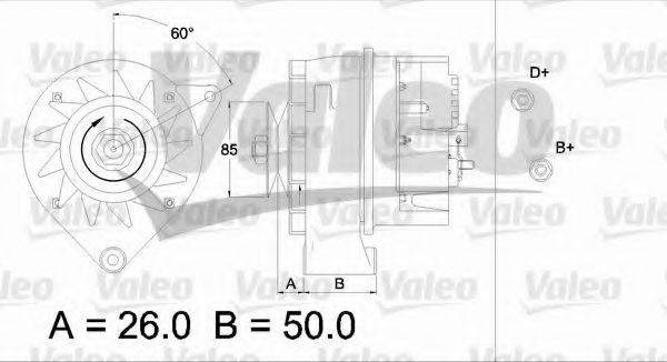 VALEO 436139 Генератор