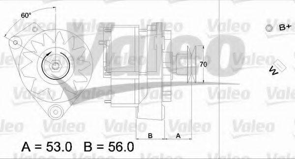 VALEO 436240 Генератор