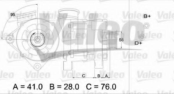 VALEO 436410 Генератор