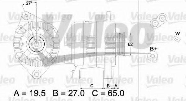 VALEO 436469 Генератор