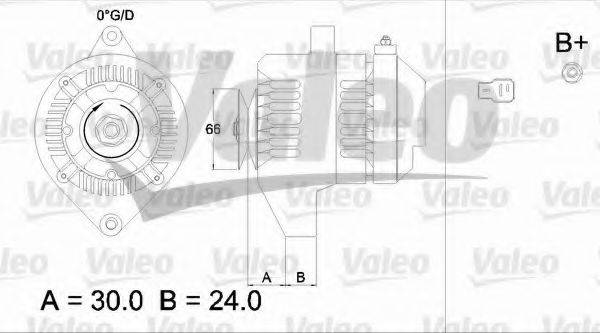 VALEO 436497 Генератор