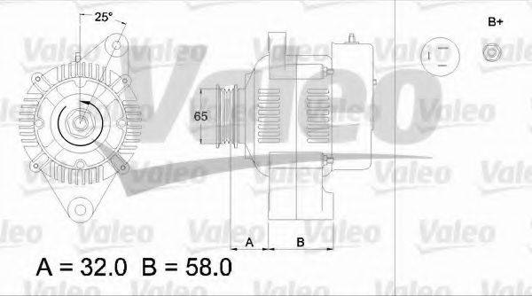 VALEO 436516 Генератор