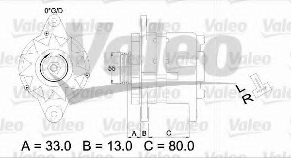 VALEO 436523 Генератор