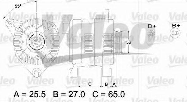 VALEO 436611 Генератор