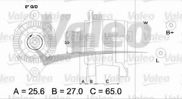 VALEO 436706 Генератор