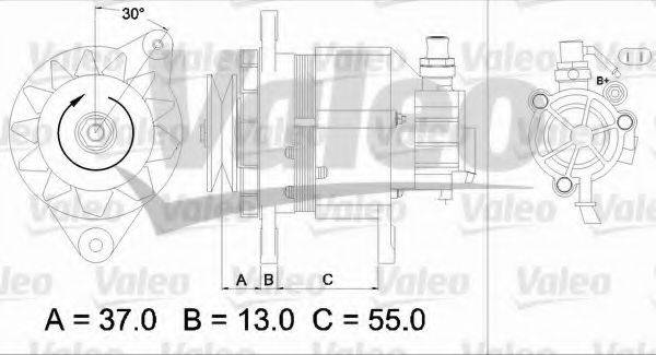 VALEO 437146 Генератор