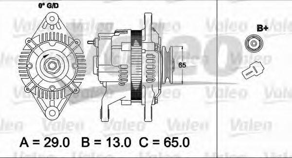 VALEO 437490 Генератор