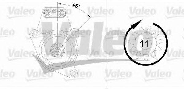 VALEO 455544 Стартер