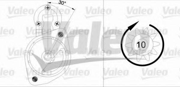 VALEO 455674 Стартер