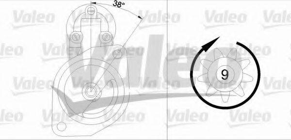 VALEO 455686 Стартер