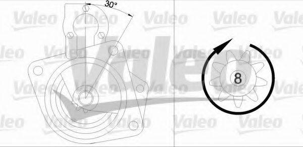 VALEO 455692 Стартер