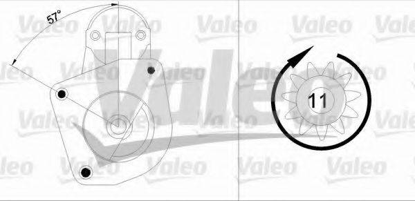 VALEO 455872 Стартер