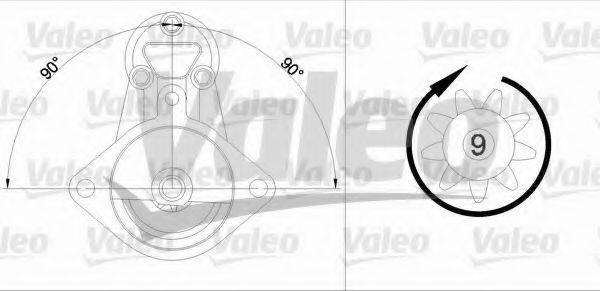 VALEO 455889 Стартер