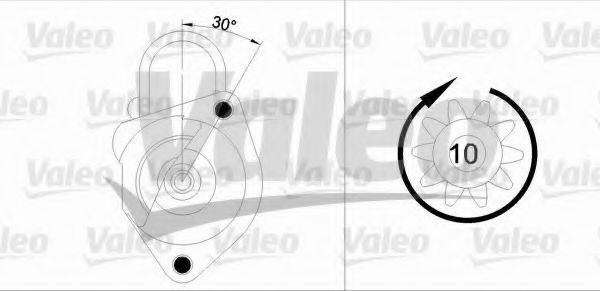 VALEO 455933 Стартер