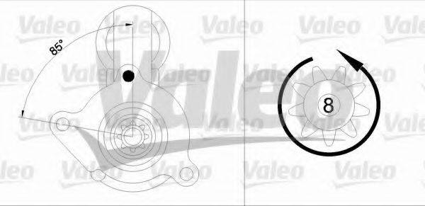 VALEO 455934 Стартер